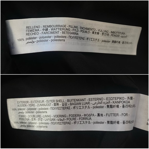 Zara Puffer Cheetah Animal Print Hooded Water Resistant Oversized Jacket Coat XS - Picture 17 of 17